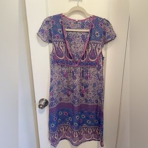 Spell Boho Blossom Mini Dress
